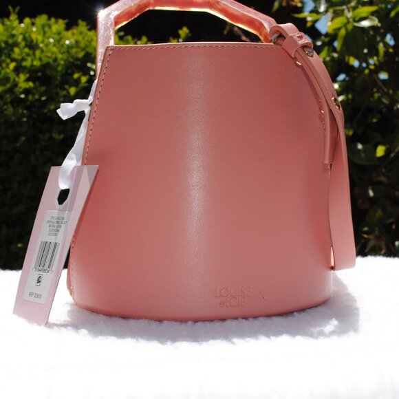 Alez Small Bucket Bag with Shoulder Strap - LOUISE ET CIE - Blush Pink - Picture 4 of 8